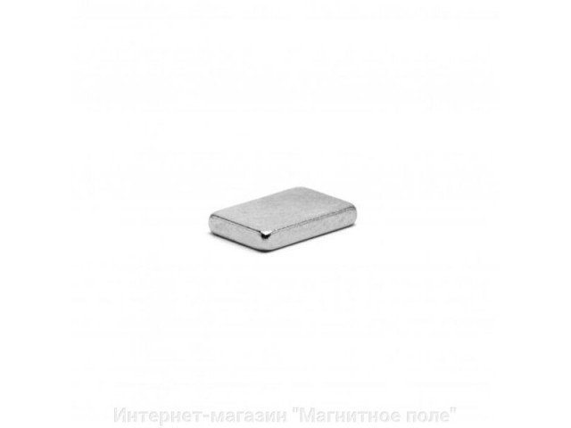 Неодимовый магнит прямоугольник 6х4х1.5мм