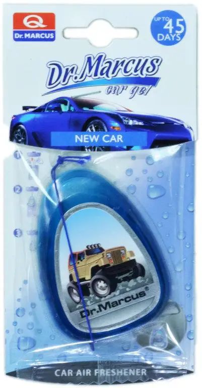 Ароматизатор Dr. Marcus Car Gel New Car (Нова Машина) 10 мл гель підвісний