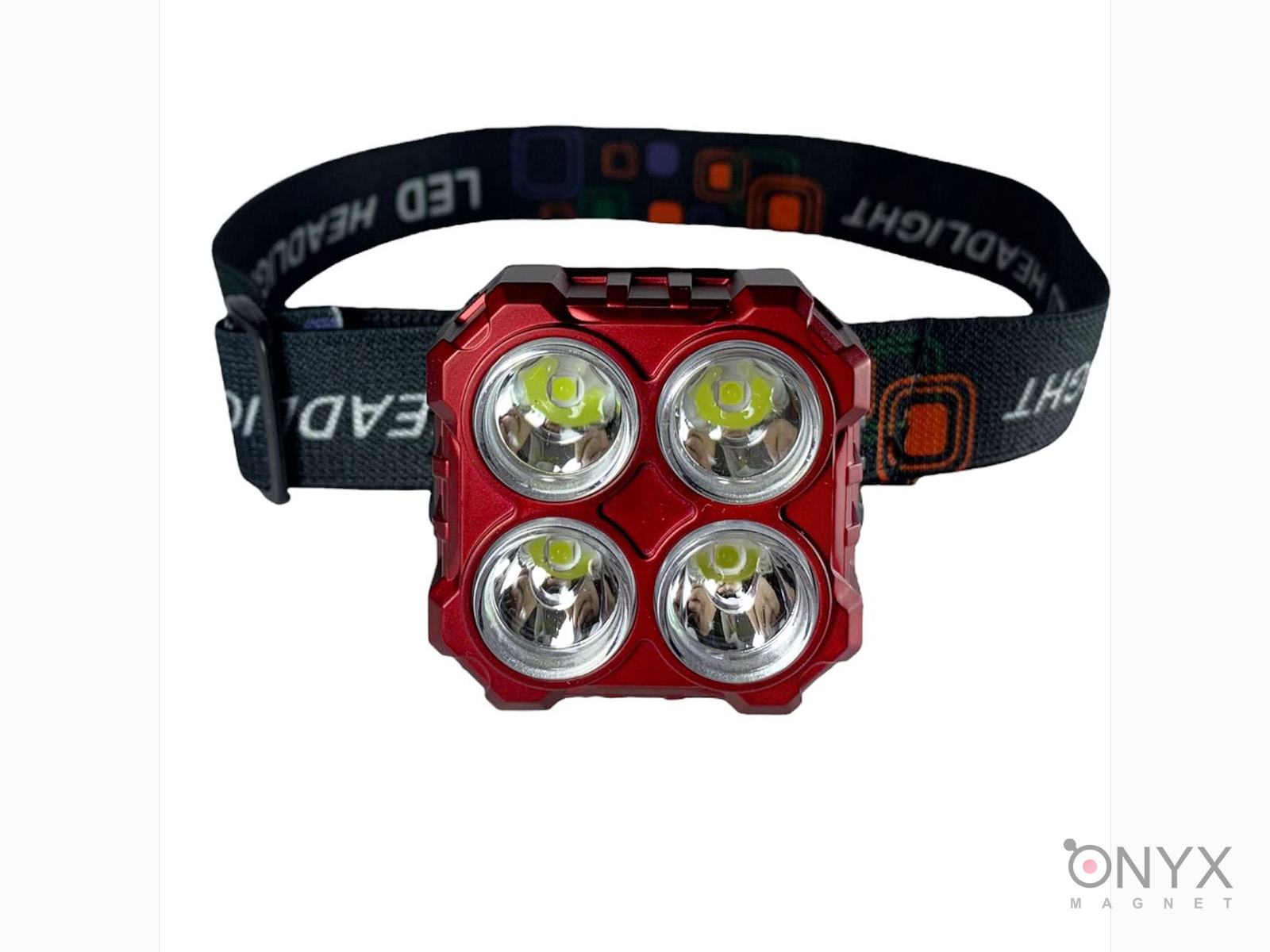 Налобный светодиодный фонарь 4 LED ZB-3