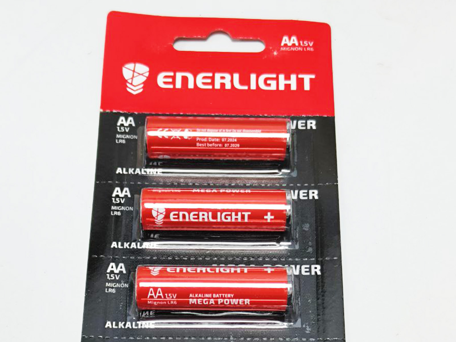 Батарейка (палец) Enerlight Mega Power AA MB  (Цена за 1шт)